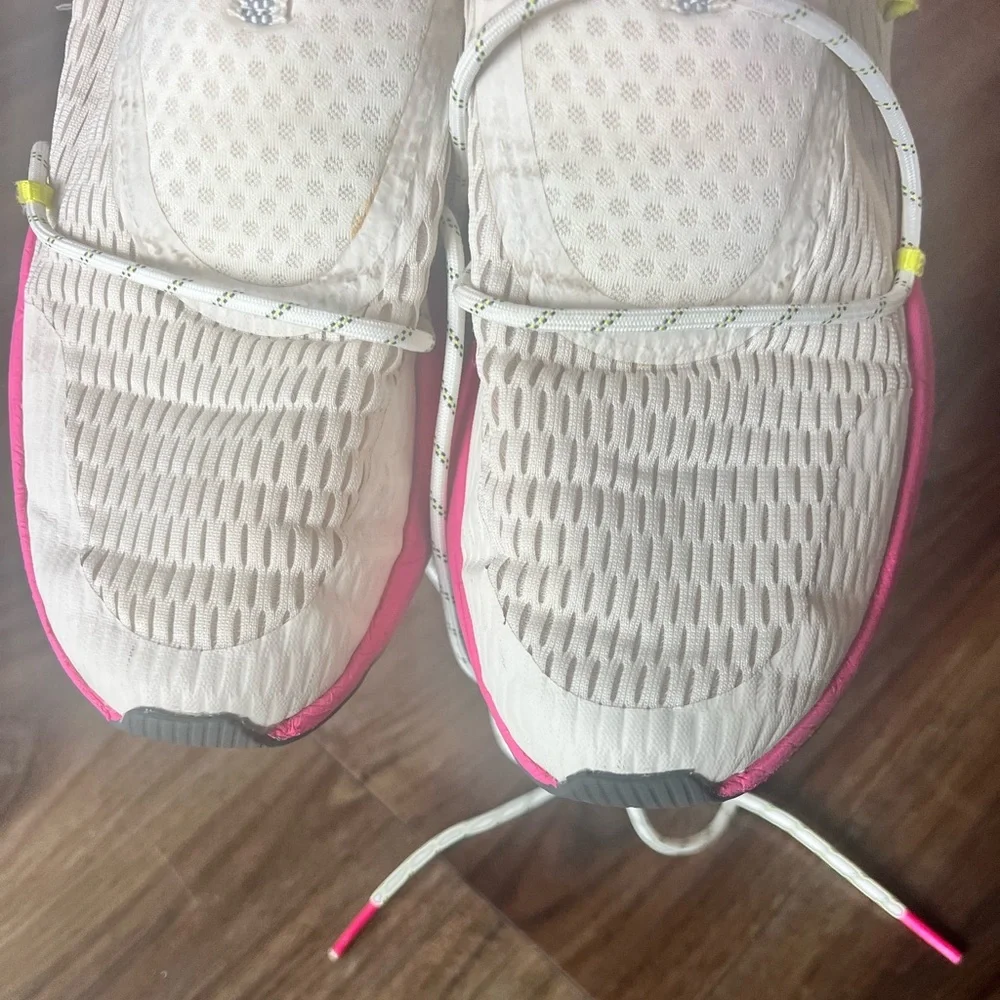 Sorel Cream and Pink Sneakers with Chunky Sole